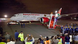 Kenyan plane diverted in London after potential issue