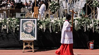 South Africa holds state funeral for Zulu leader Mangosuthu Buthelezi