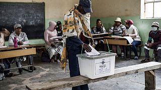 Voters in Lesotho cast their ballots in parliamentary elections