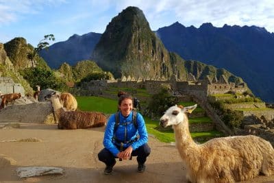 Machu Picchu Tour and Llama