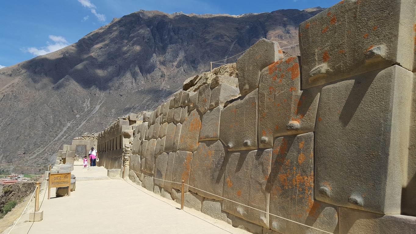 Ollantatambo Inca Wall - Apurimac Adventures