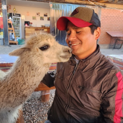 Juan with Alpaca | Apurimac Adventures